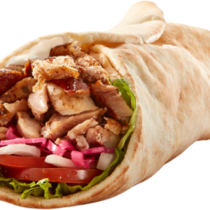 chicken sharawma wrap