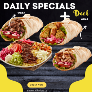 Saturday: Choice of any daily special