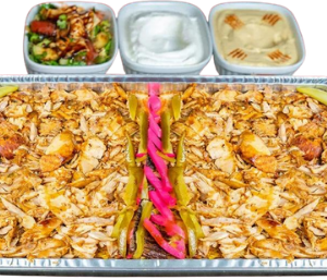 Chicken shawarma  tray
